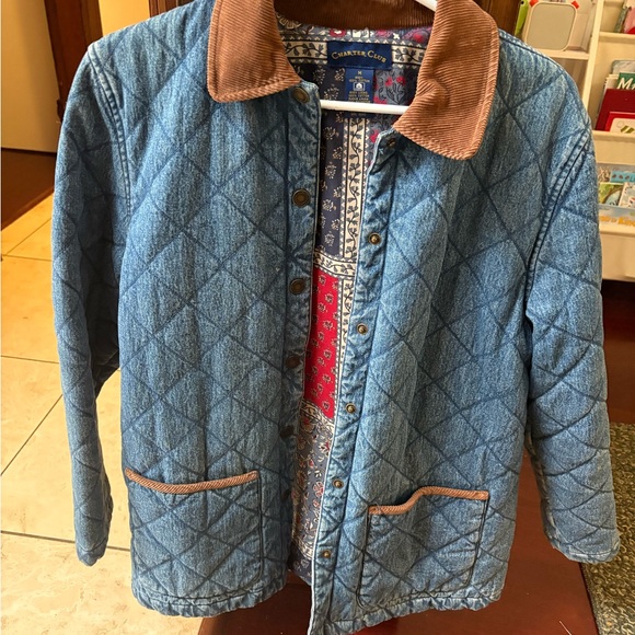 Charter Club Floral Patterned Jacket - Picture 2 of 4